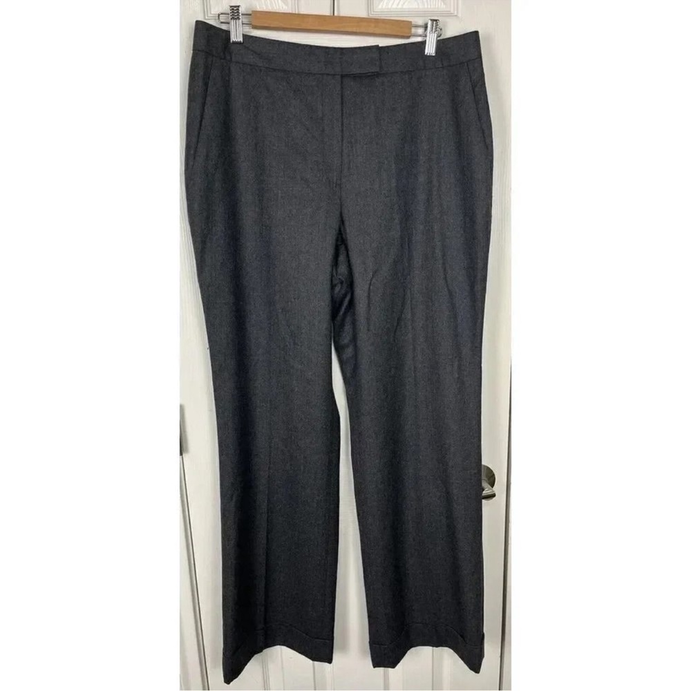 Brooks Brothers Gray wool Women's Trousers Sz 14